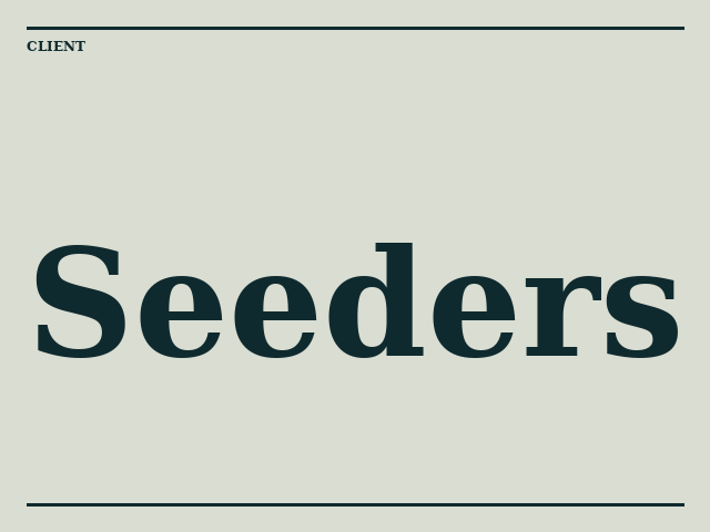 Seeders