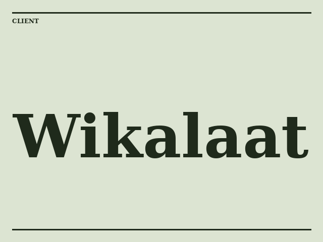 Wikalaat